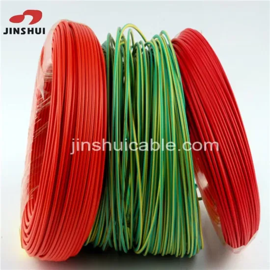 300/500V 450/750V câble isolé en PVC noyau de cuivre fil électrique Flexible fil électrique