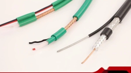 21 ans de fabrication professionnelle, produit un câble coaxial coaxial RG6 Rg59 avec ETL RoHS CE (RG6)